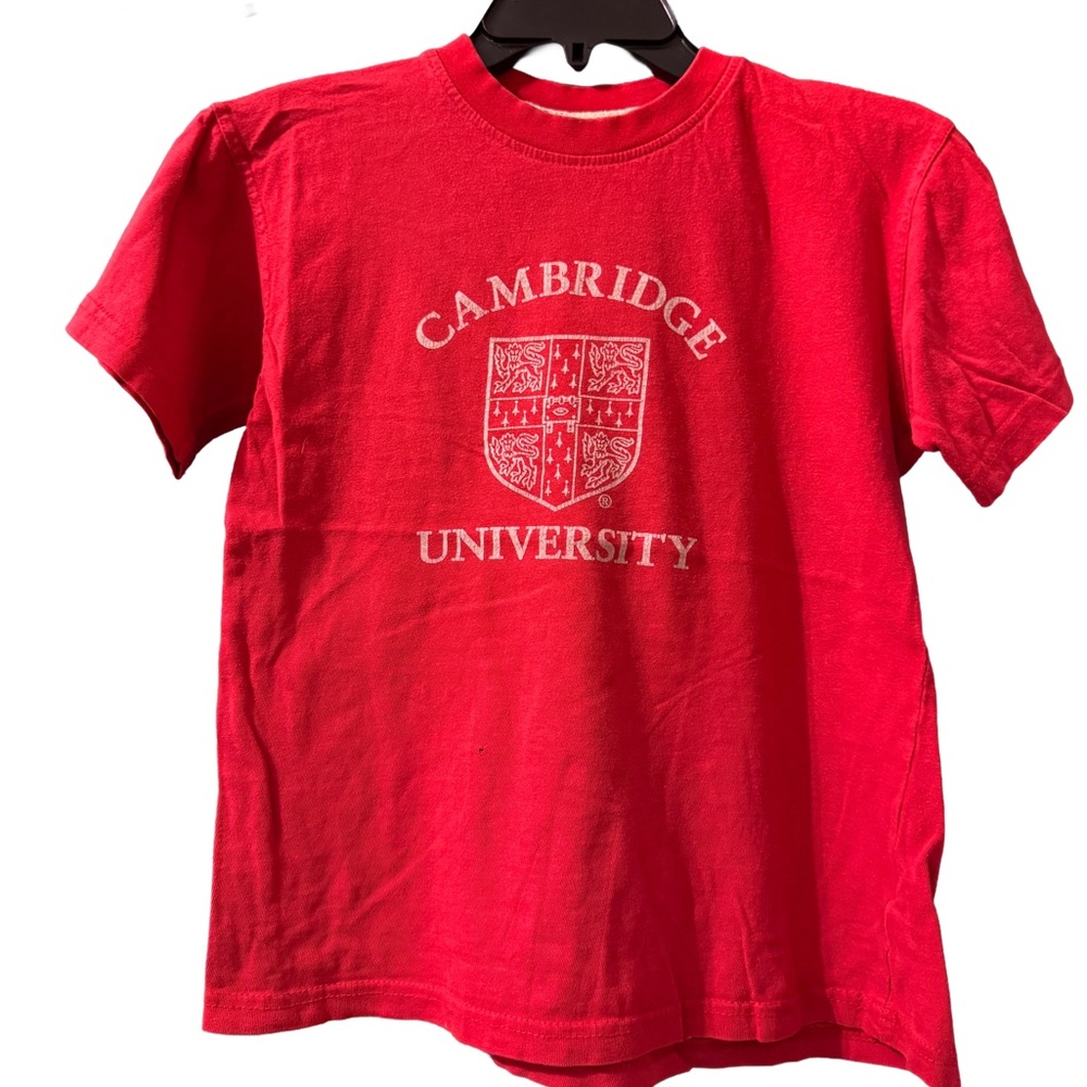 University of Cambridge Official Brand Youth Tee Shirt, 9-10 Years Medium